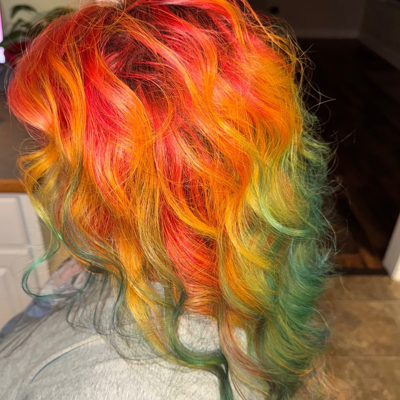 Ombre hair coloring at Enlightenbymarislays