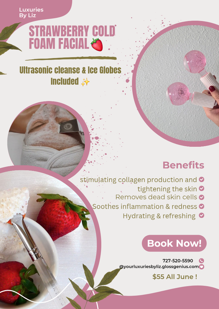 Strawberry Cold Foam Facial