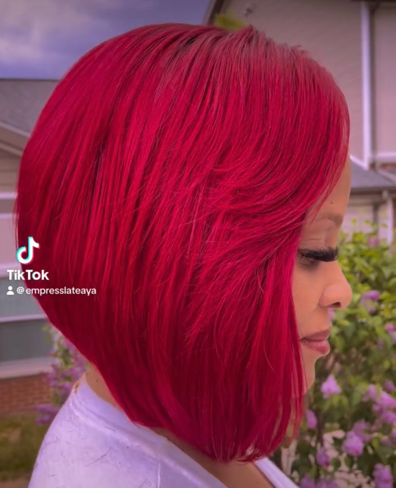 Partial Sew-in at Queen Of The Crown in Charlotte, NC