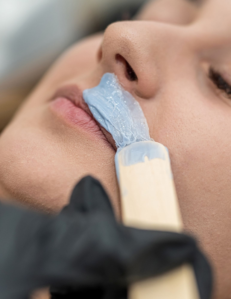 Facial waxing