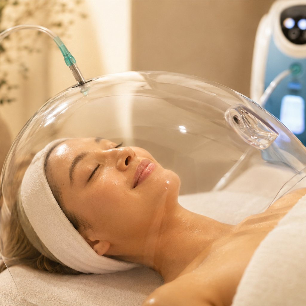The Oxygen Glass Skin at Dearglow Skin Studio in New York, NY