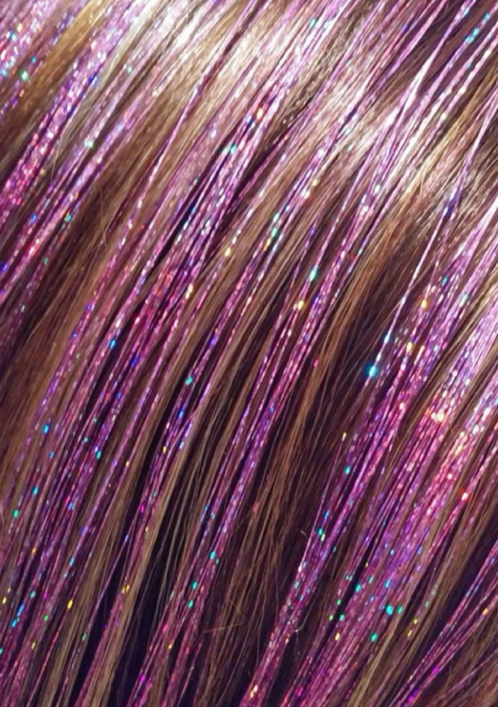 Hair Tinsel at Dedikait Hair Loft in Columbus, OH
