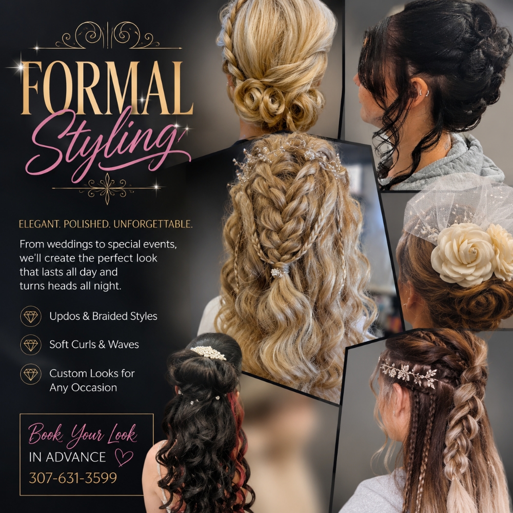 Formal Style* at Twisted Beauty in Cheyenne, WY