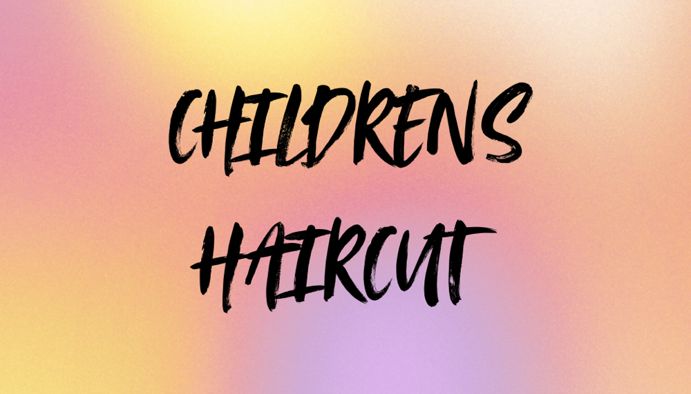 Childrens Haircut