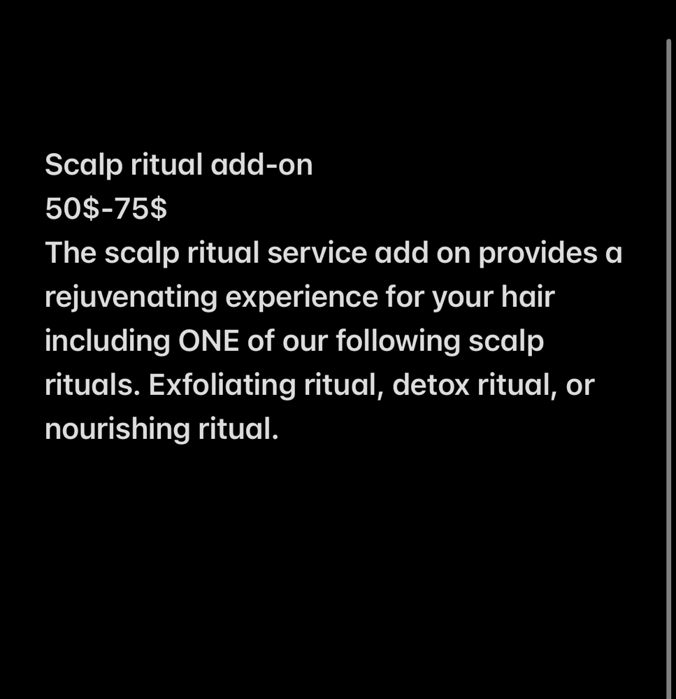 Scalp Ritual Add-on