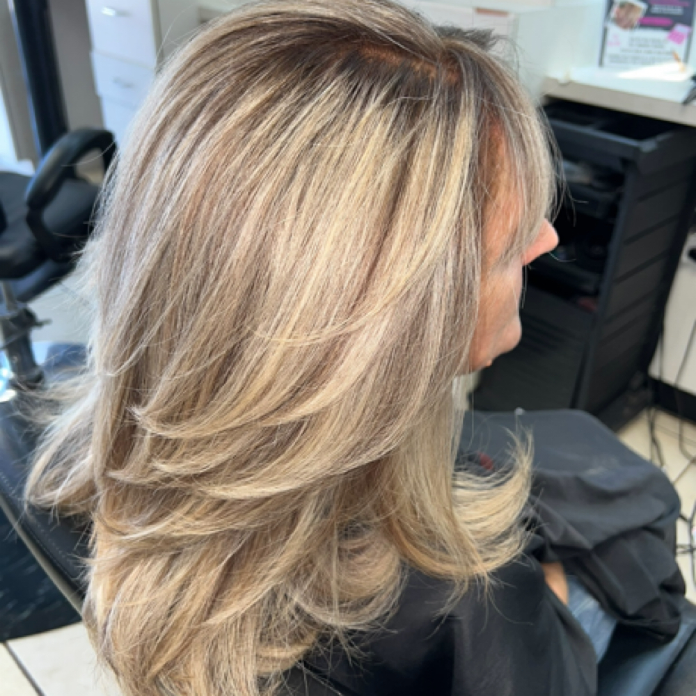Full Highlight & Haircut & Toner at Kay Beauty in Louisville, KY