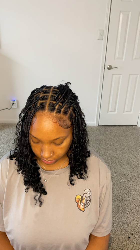 Knotless Boho Bob at TheBratZHouse in Houston, IL