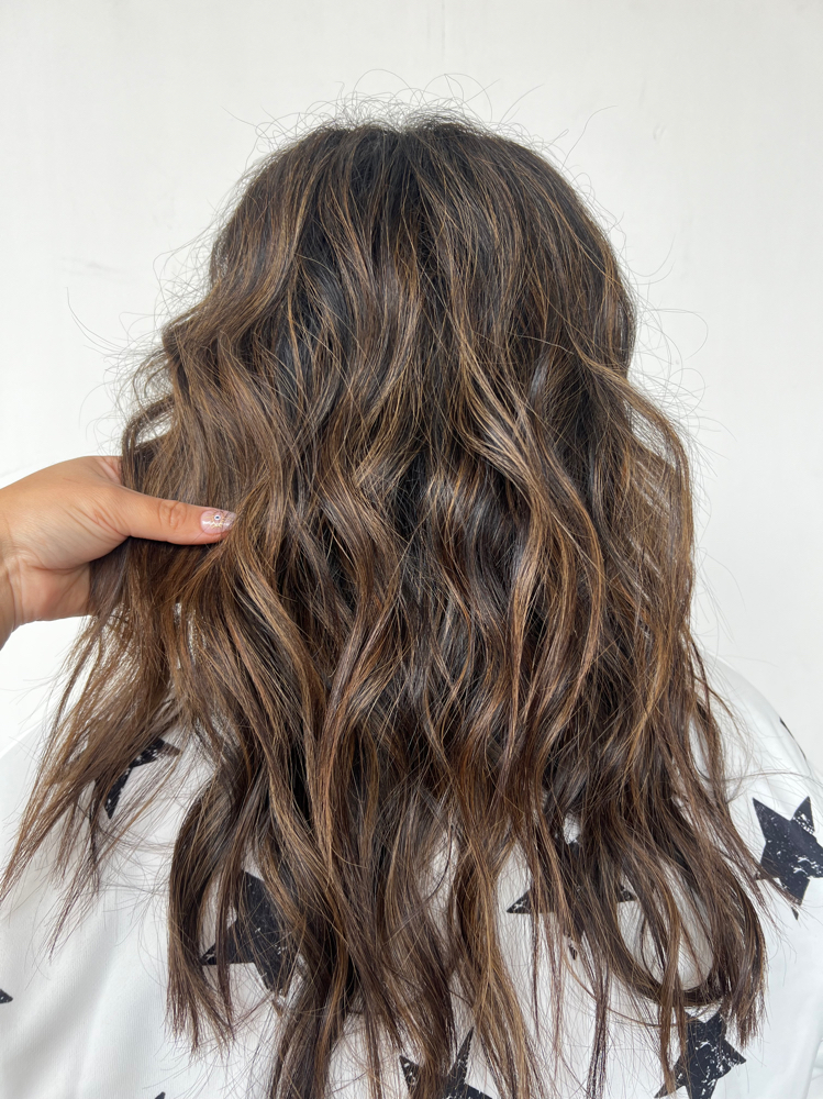 Custom Balayage + Grey Coverage at Heidy’s chair in Kennett, MO