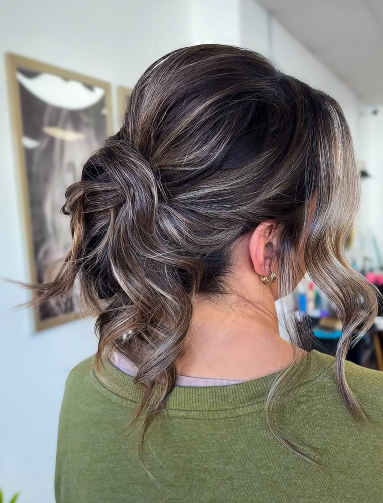 Updo Or Half-Up Style at Kassidy and Bentley in Scottsboro, AL