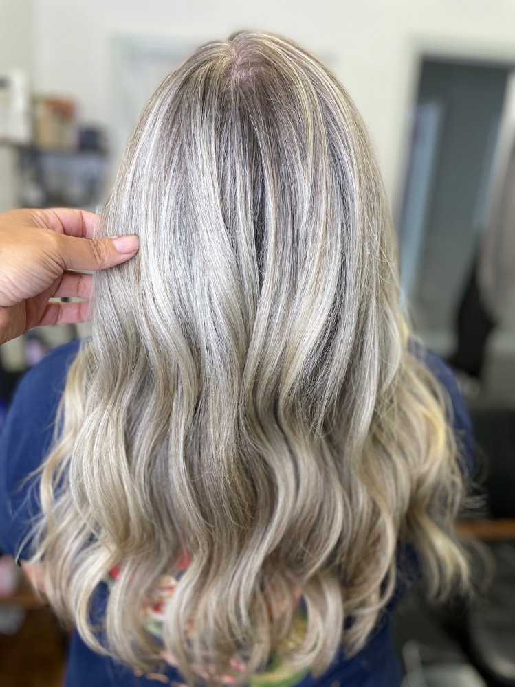 Full Head Of Highlights Or Balayage