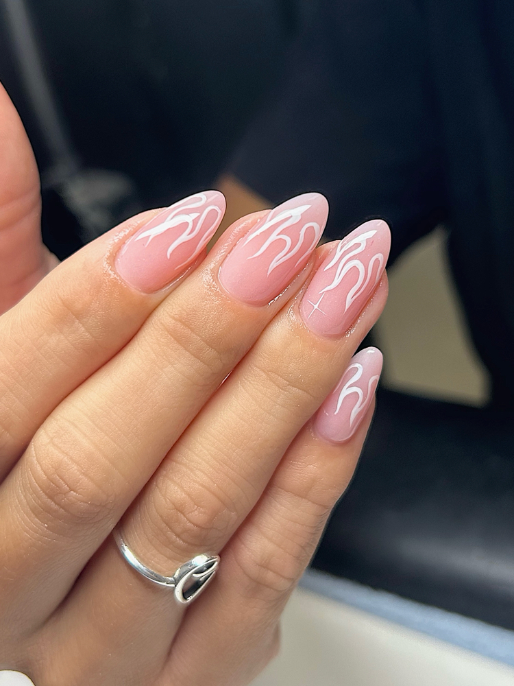 ACRYLIC FULLSET SHORT LENGTH