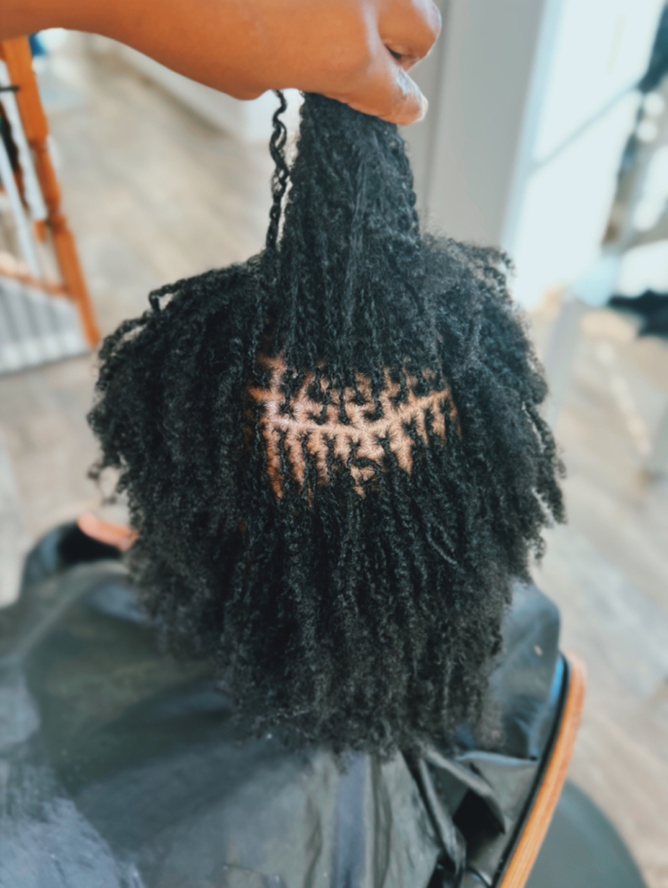 Micro Locs -  Maintenance - 4 Weeks