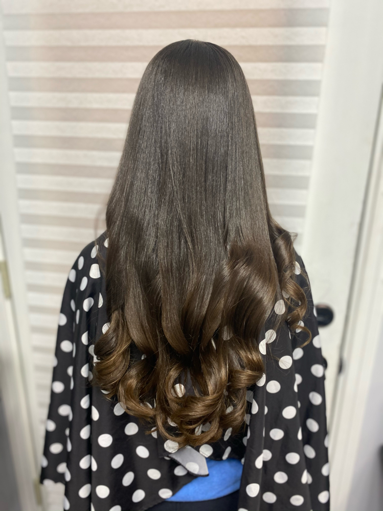 Kids Silk Press (Long)