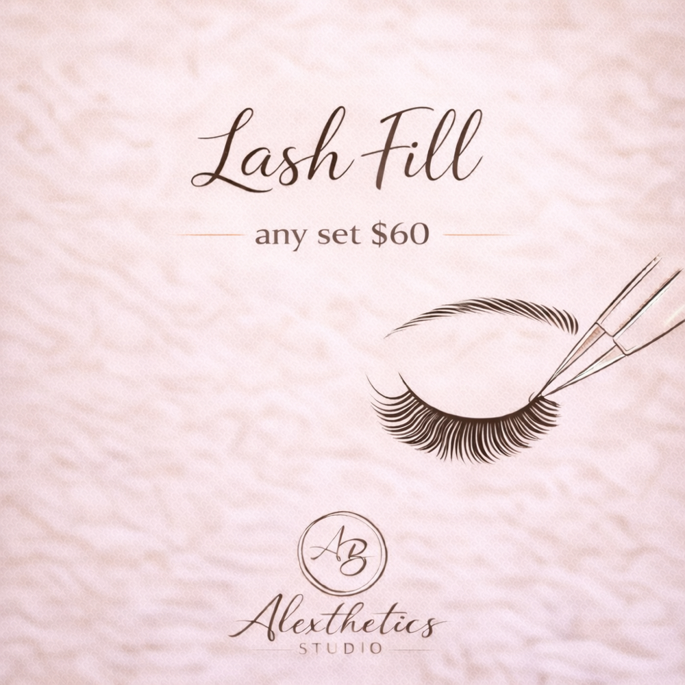 Lash Refill Any Set at Alexthetics Beauty Studio in New York, NY