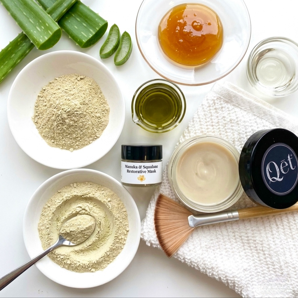 September: Shed-the-Sun-Damage Mask at Qēt Botanicals in Fort Atkinson, WI
