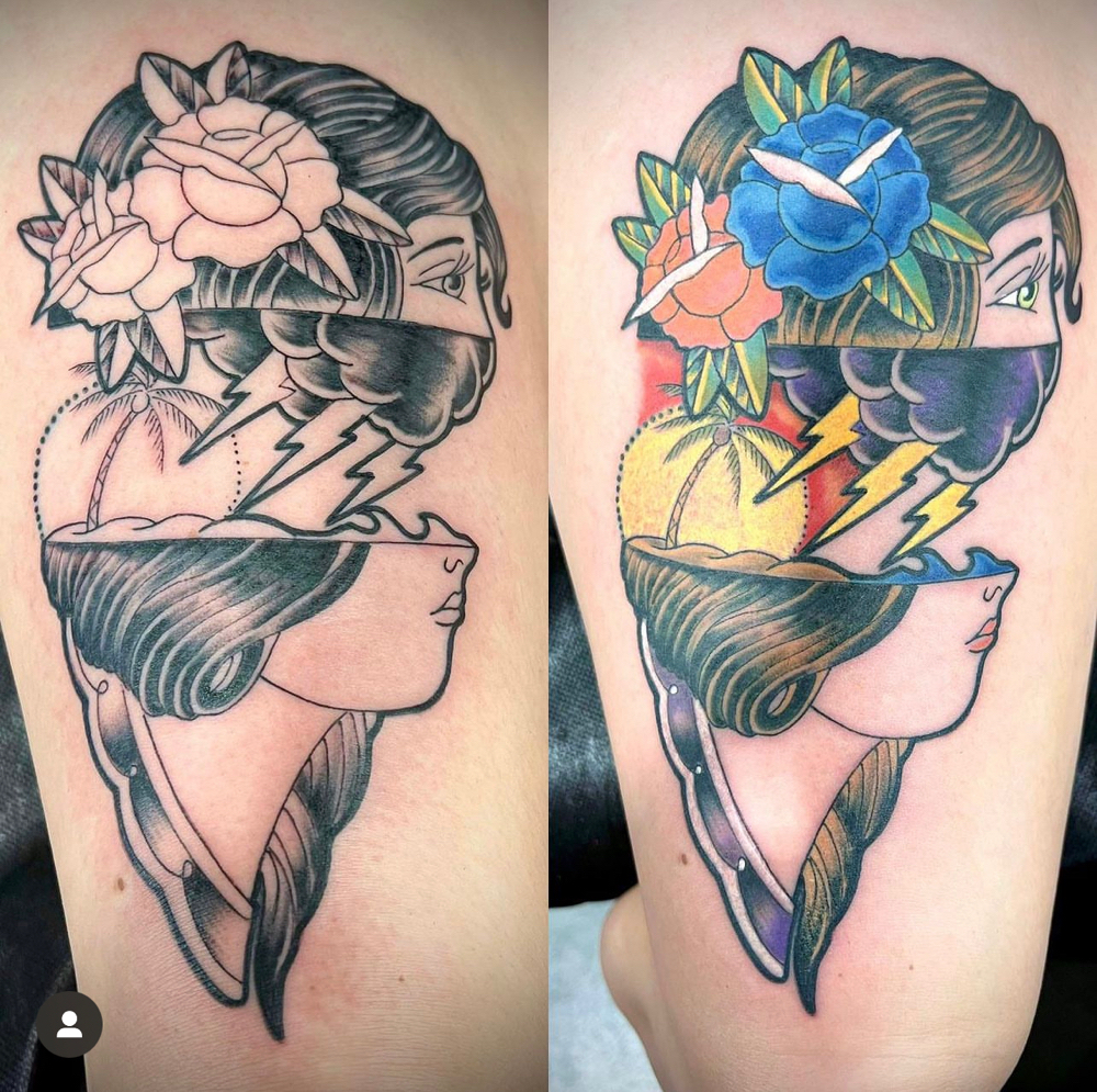 Large Tattoo 7+ Inches