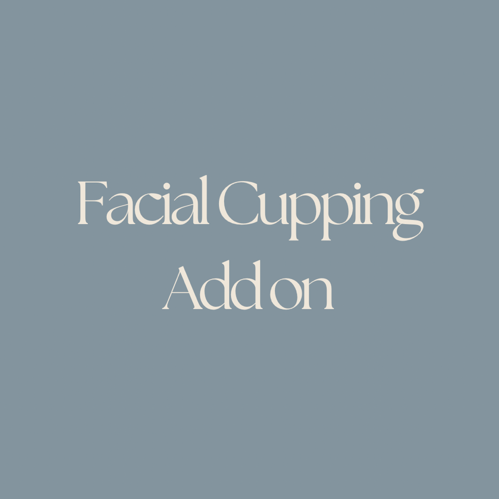 Facial Cupping Add On