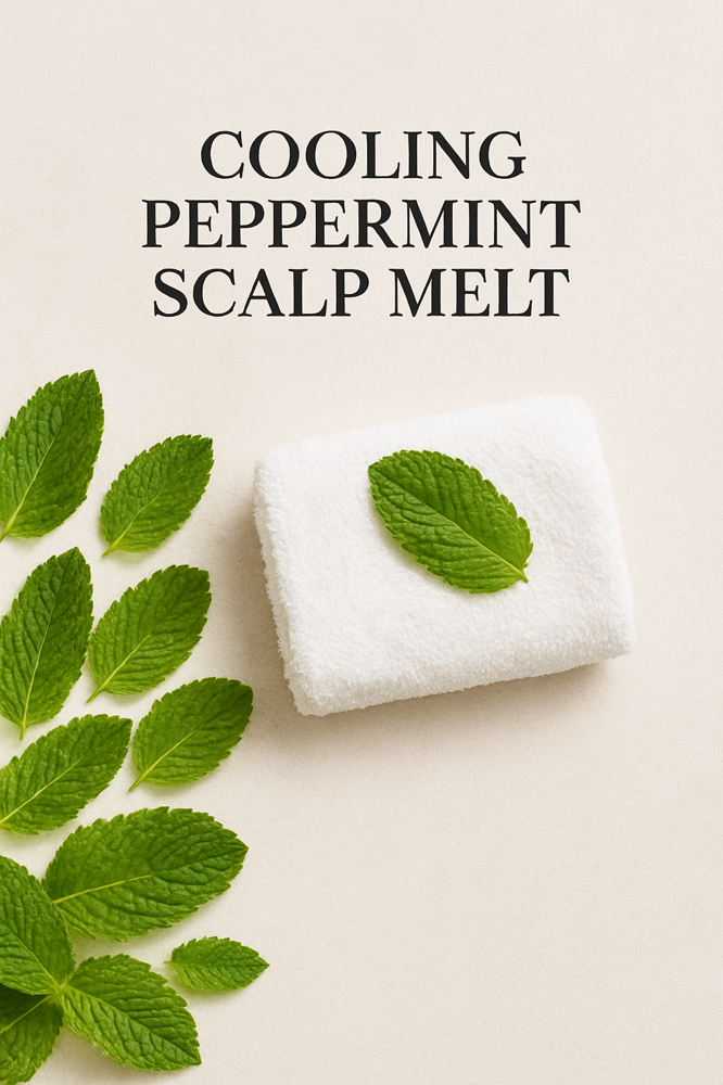Cooling Peppermint Scalp Melt Towel