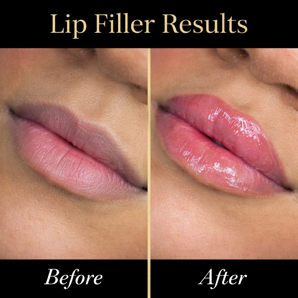 Lip filler (HALF) at Flawless Faces By Francine LLC in Arlington, TX