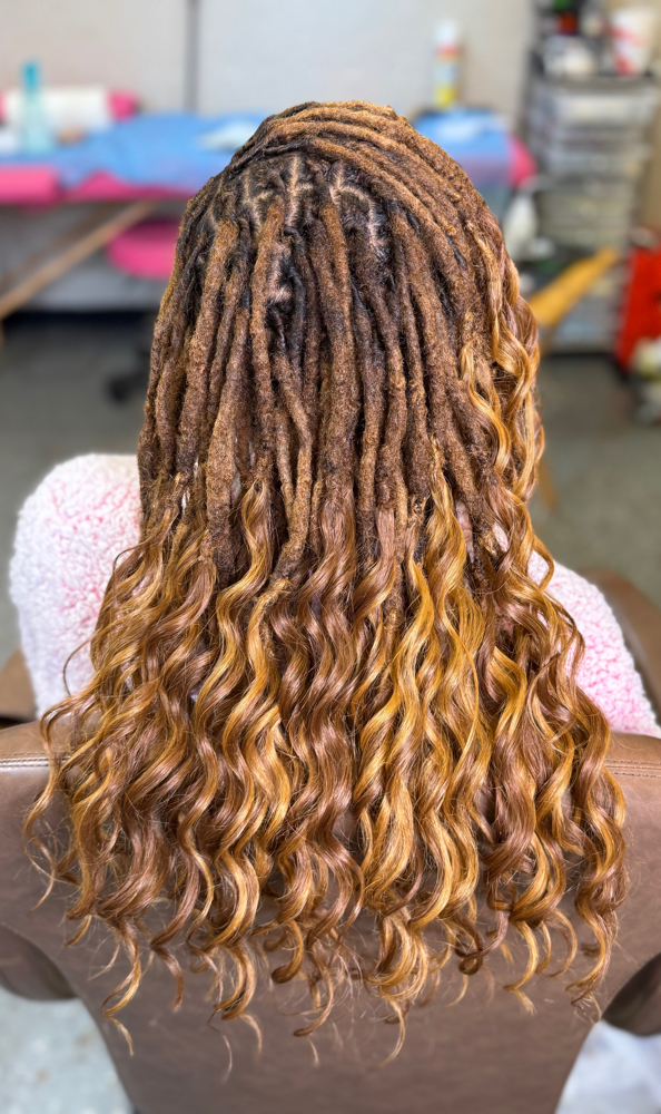 Mermaid Locs at ROYALTY HAIR LOUNGE in Tulsa, OK
