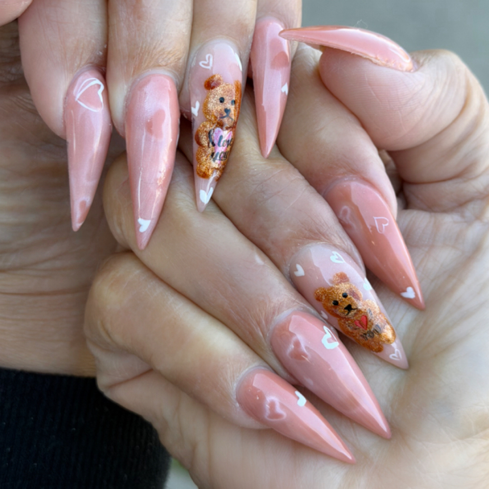 Acrylic Nail at Top Nail and Spa in Folsom, CA