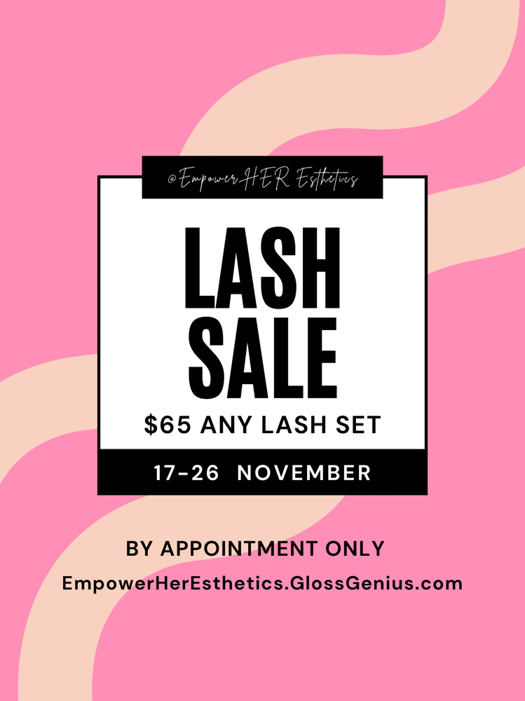 LASH SALE 17th-26th