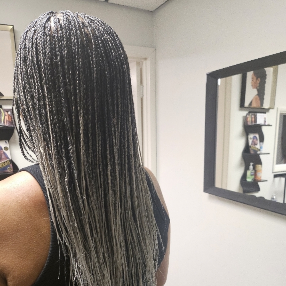 Extra Small Box Braids at Braidz Etc in Phoenix, AZ