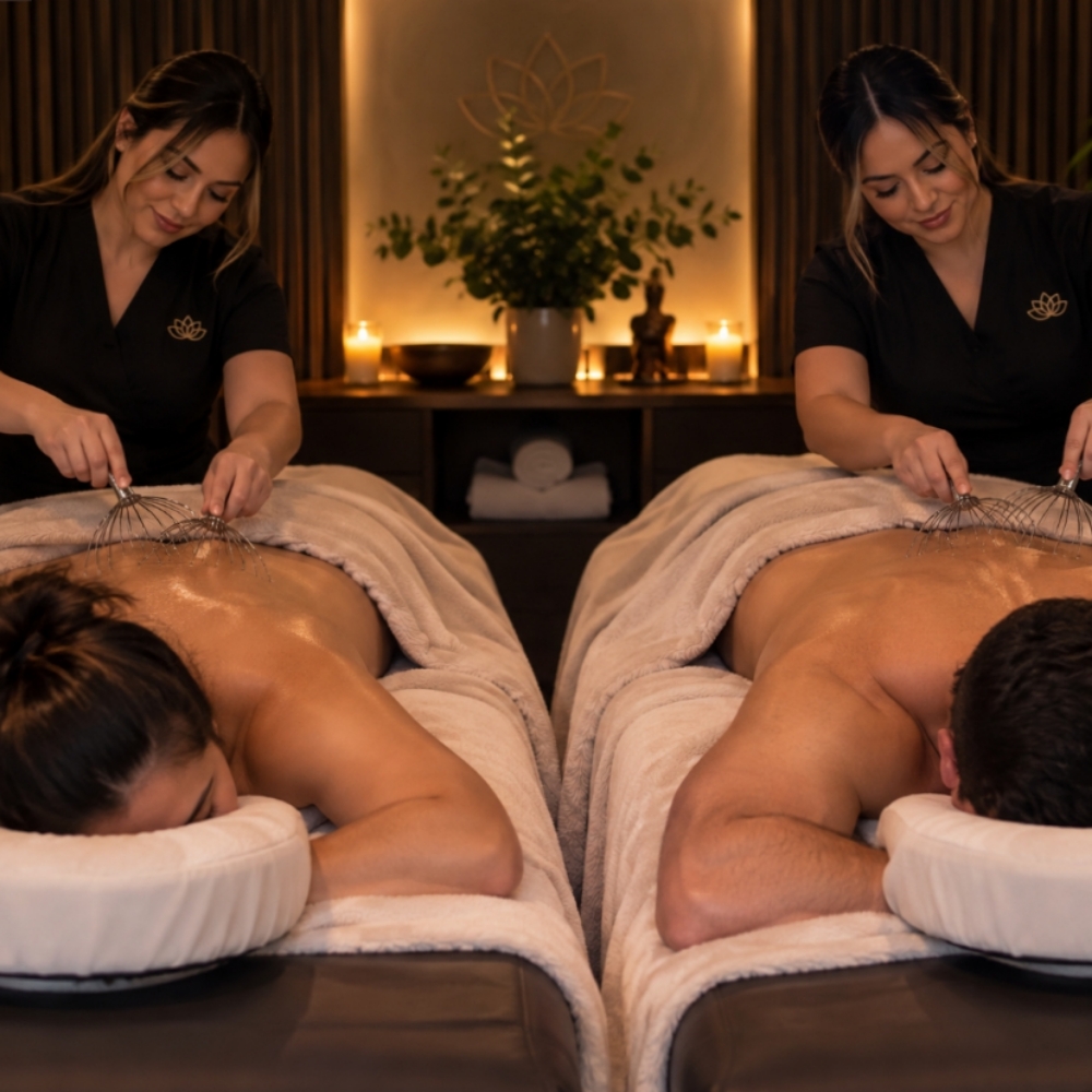 ✨ Couples Heavenly Back Scratching at Soul Head Spa ♡ in Houston, TX