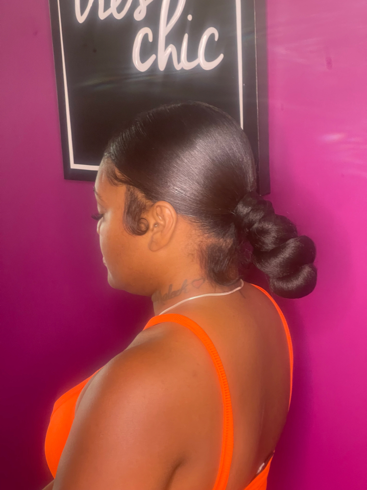 Basic Top Knot/low Knot