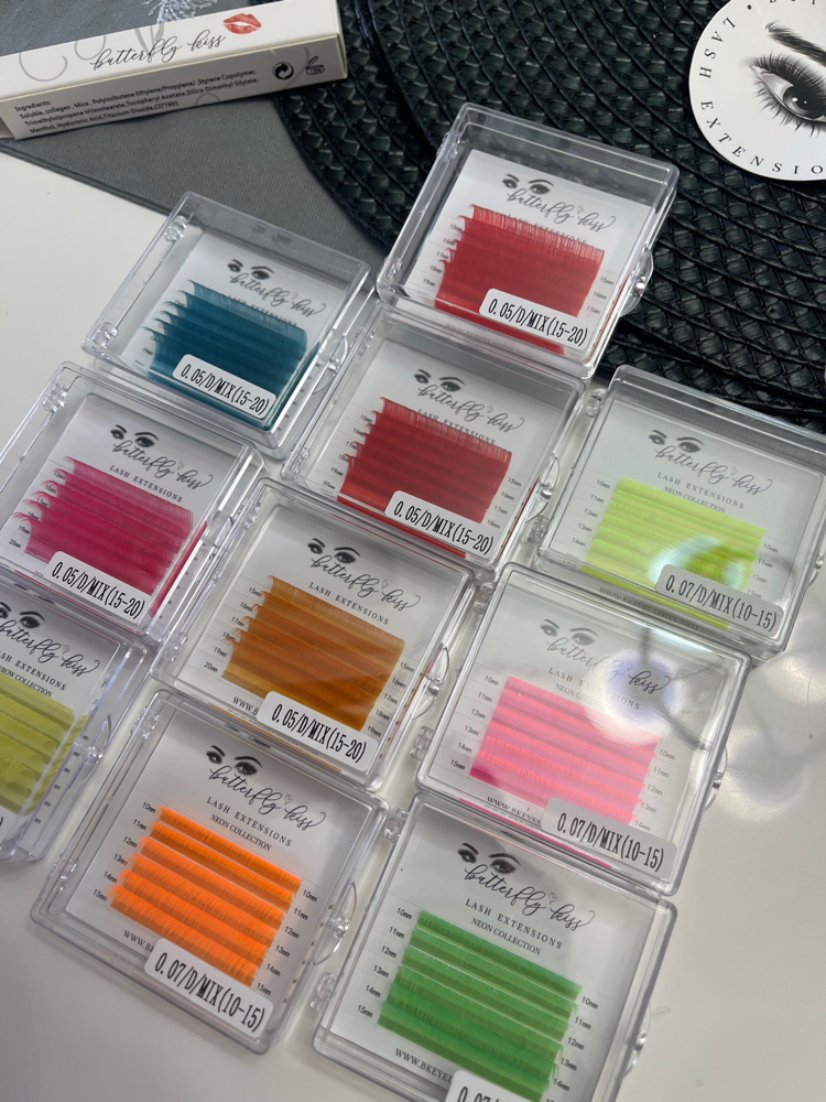 Colored Lashes