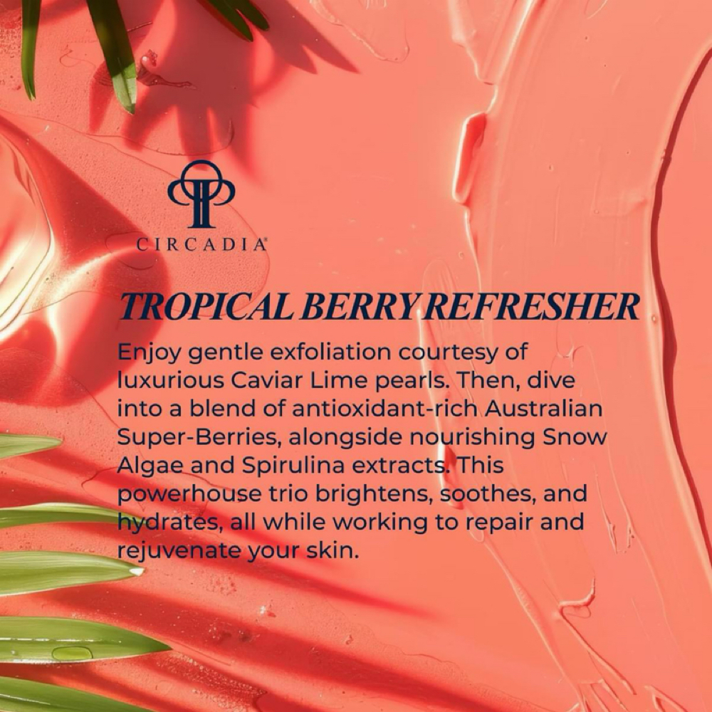 Tropical Berry Refresher at Worthy Beauty in Midland, MI