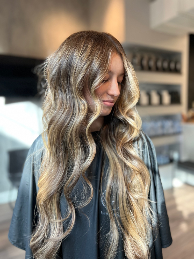 Full highlight + haircut