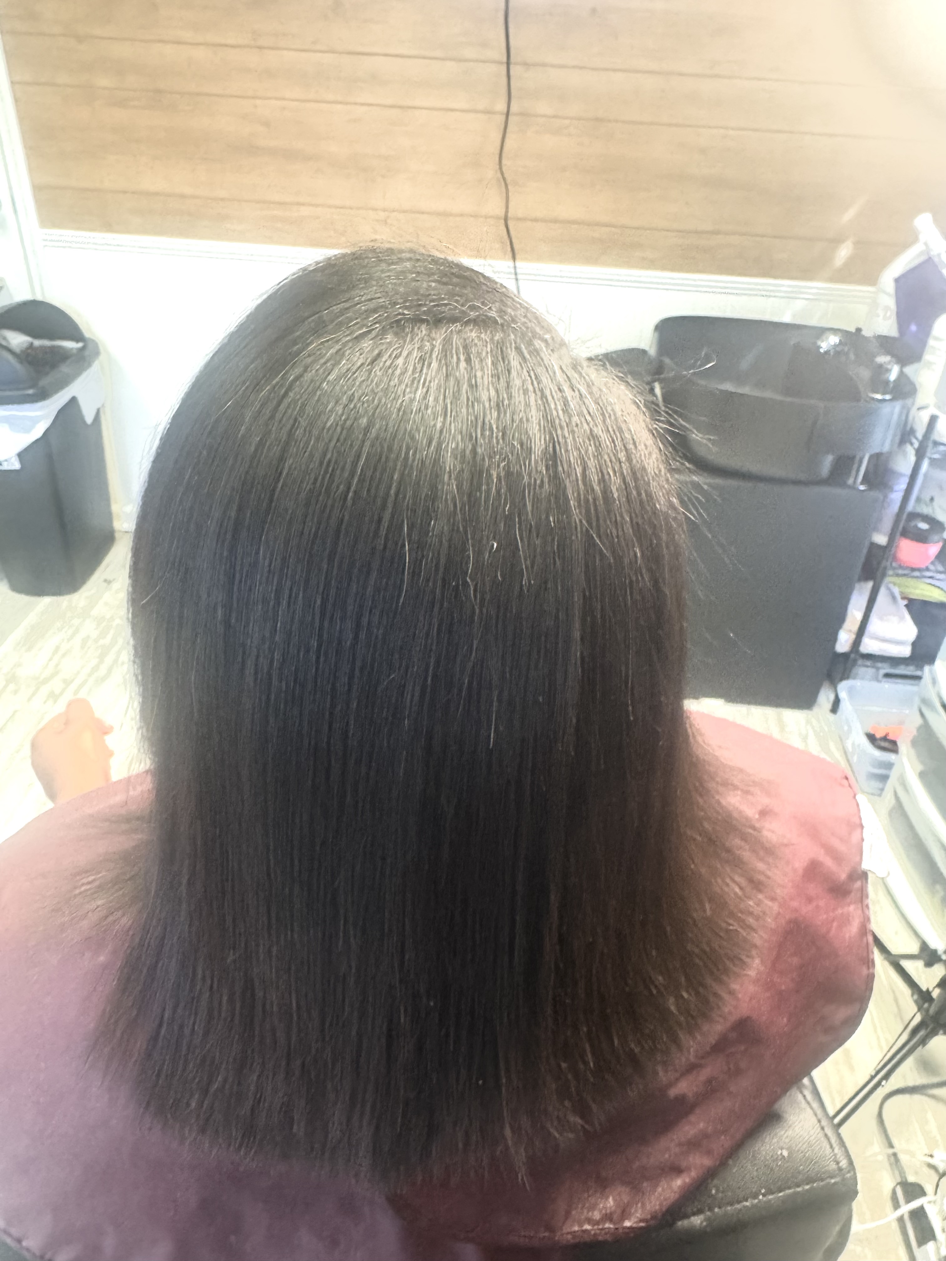 Silk Press w/ Rinse at LBZ Hair Company in Pelham, AL