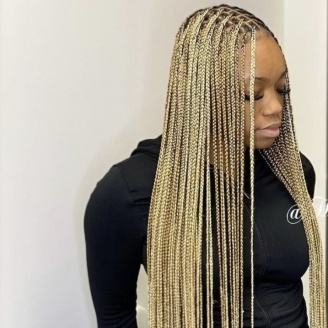 SMALL KNOTLESS TIGHT at Favourite Hair Braiding in Cantonsville, MD