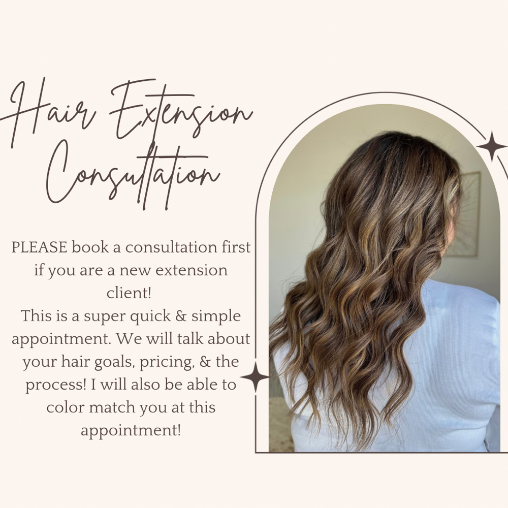 hair extension consultation