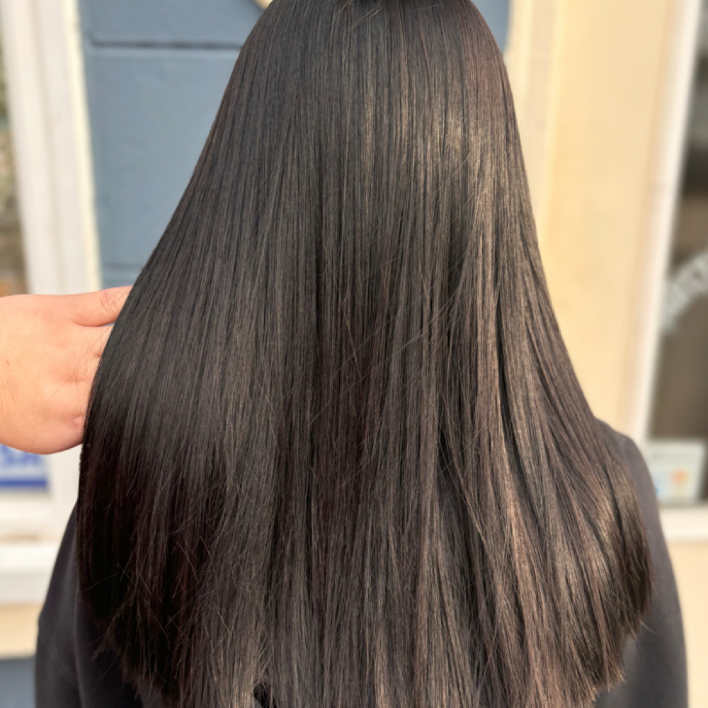 Keratin Smoothing Treatment at Blooming Beauty by Kay in Charlotte, MI