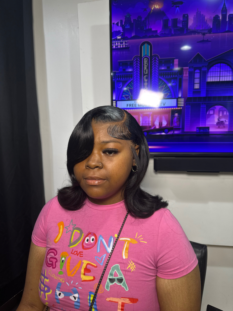 Frontal Quick-Weave at YannaPrettyHair in Lathrup Village, MI