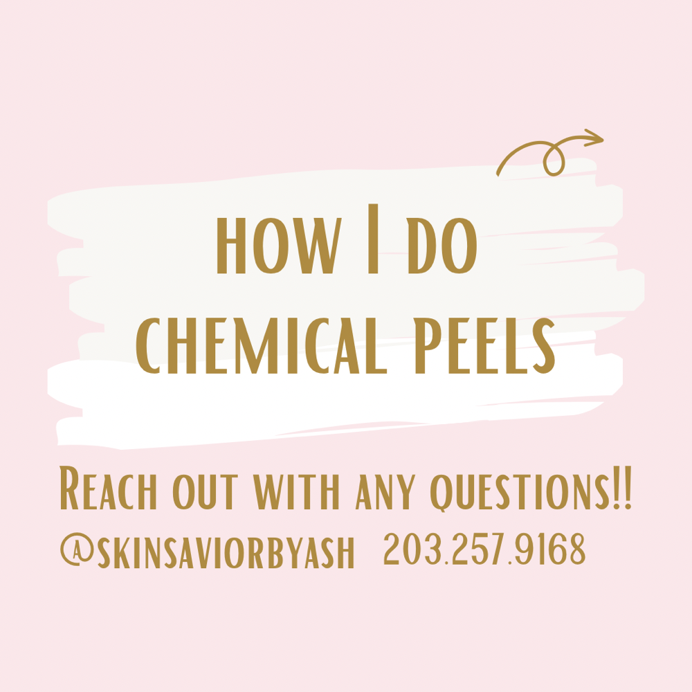 How I Do Chemical Peels