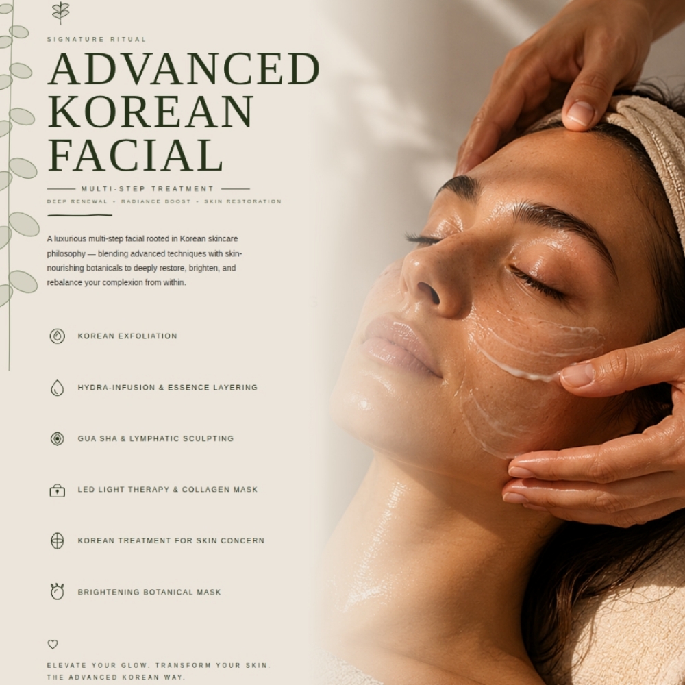 Advance Korean Facials at Face Palette Aesthetics in Franklin, WI