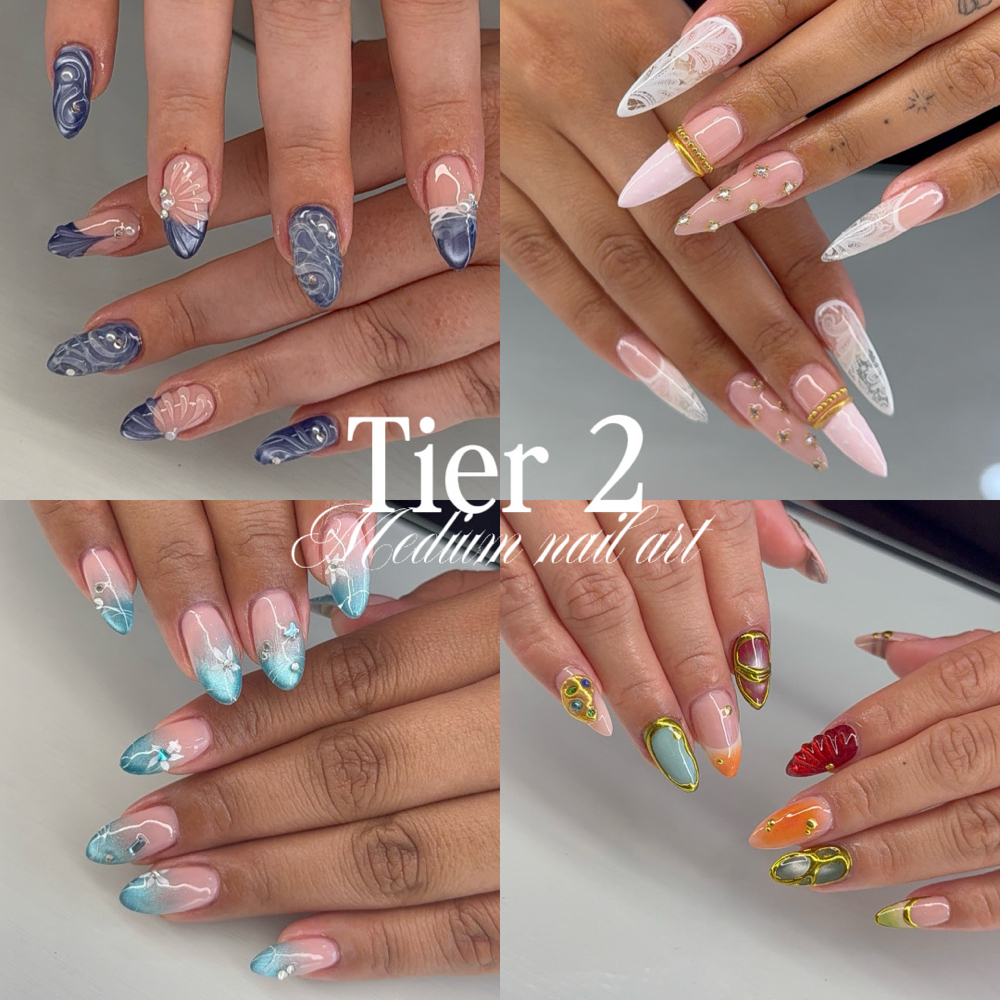 Tier 2 Nail Art at Abby’s Acrylics in Escondido, CA