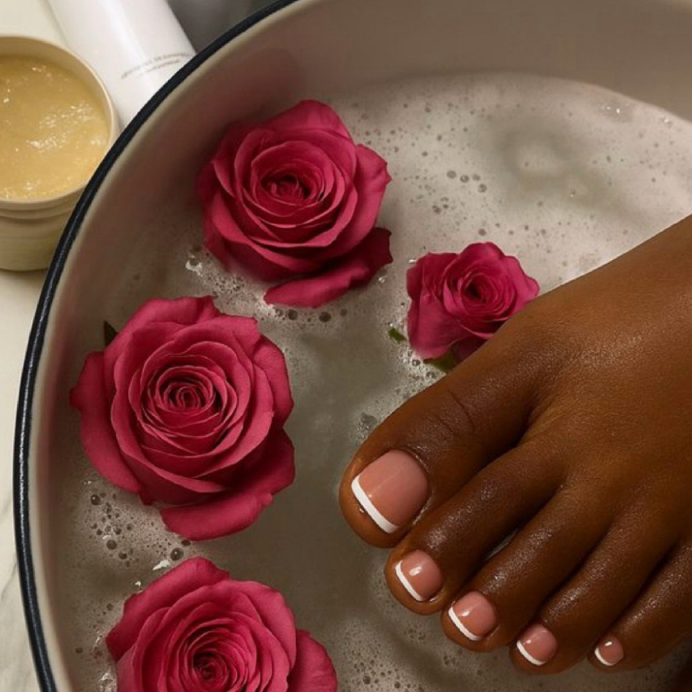 Gel Pedicure at Bad Habit Beauty in Milan, TN
