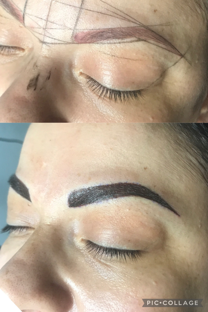 Shaded Eyebrows