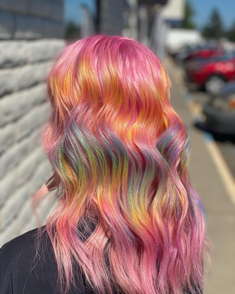 Unicorn Colors (hourly) at Scissoring Designs in Dalton Gardens, ID