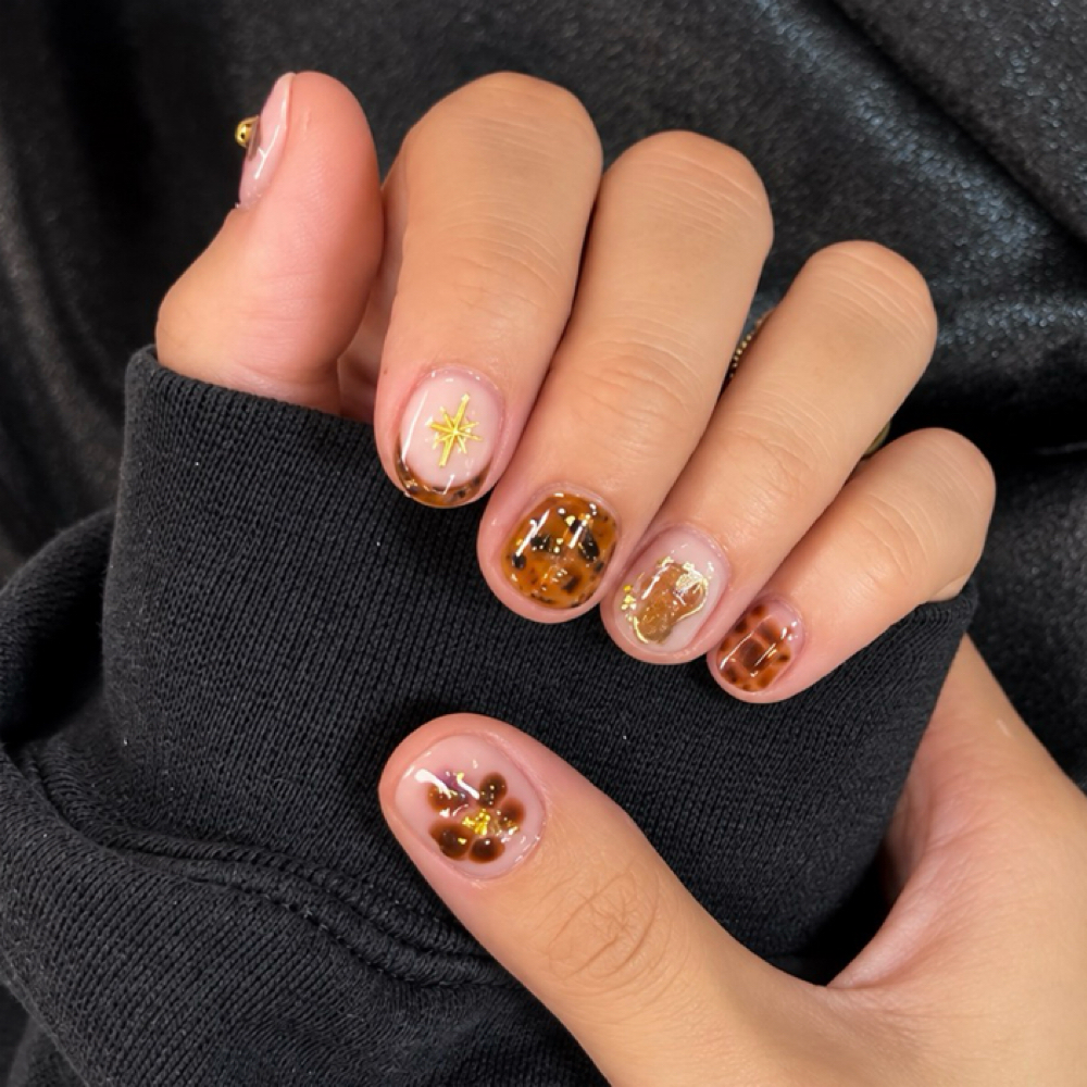 Gel Manicure at Nails by Solana in Farmington, MI