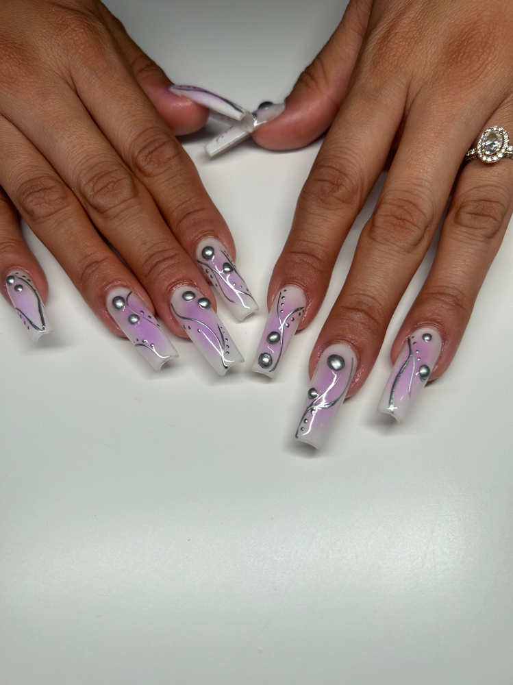 Long Gel-x Nails