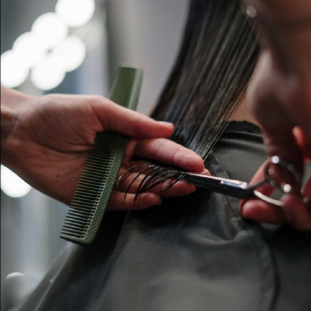 Haircut at Raini @ Hallowed Roots Hair Co. in Waynesville, NC