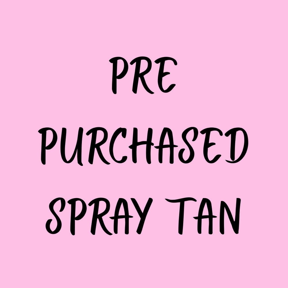 Airbrush Tan Pre Purchased