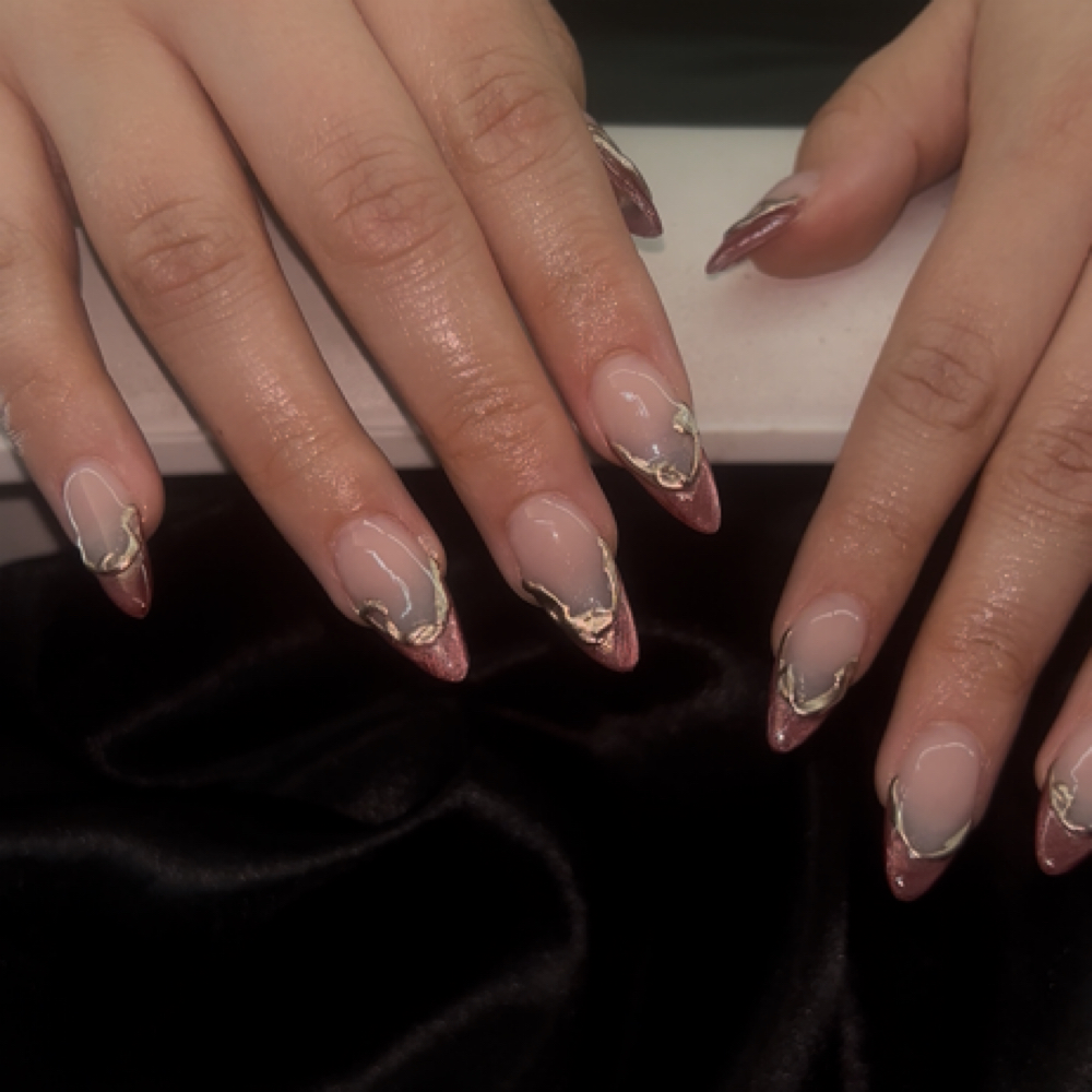 ACRYLIC FULL SET *Jasani* at Metzli Nail Bar & Spa in Temple, PA