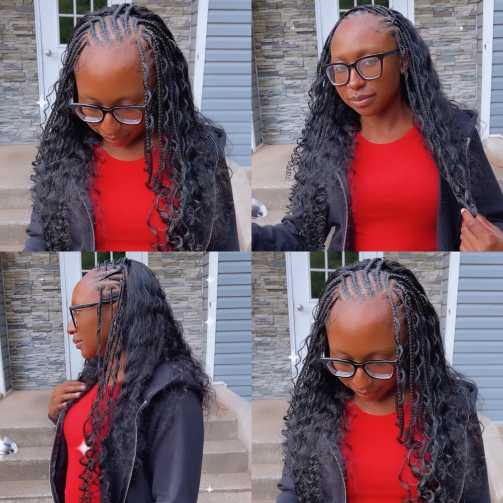 braids w/ sew in/ quickweave