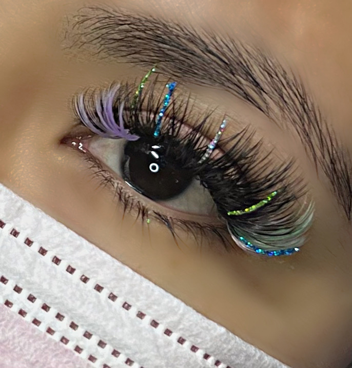 Glitter Lashes